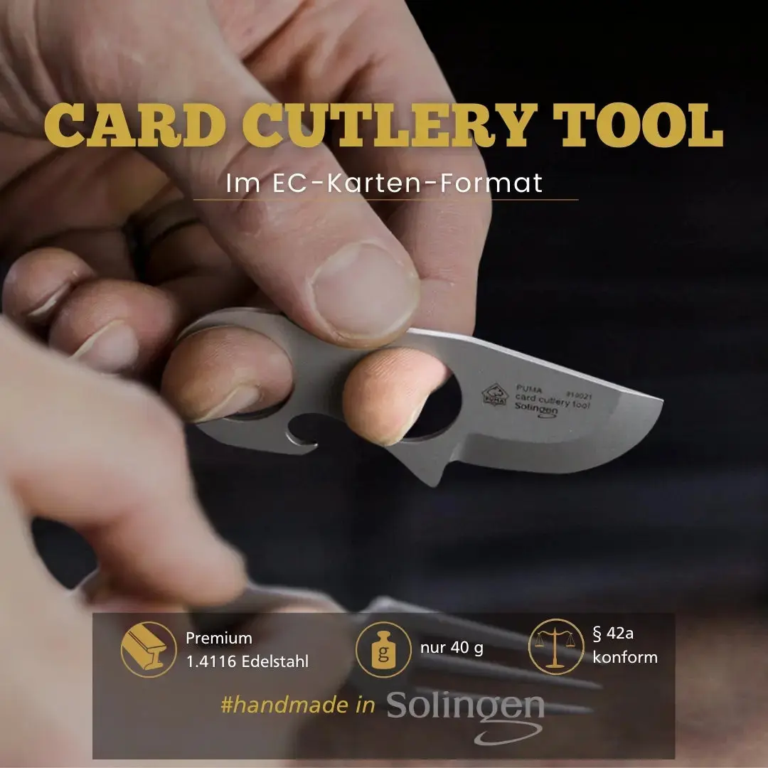 PUMA card cutlery tool - Image 5