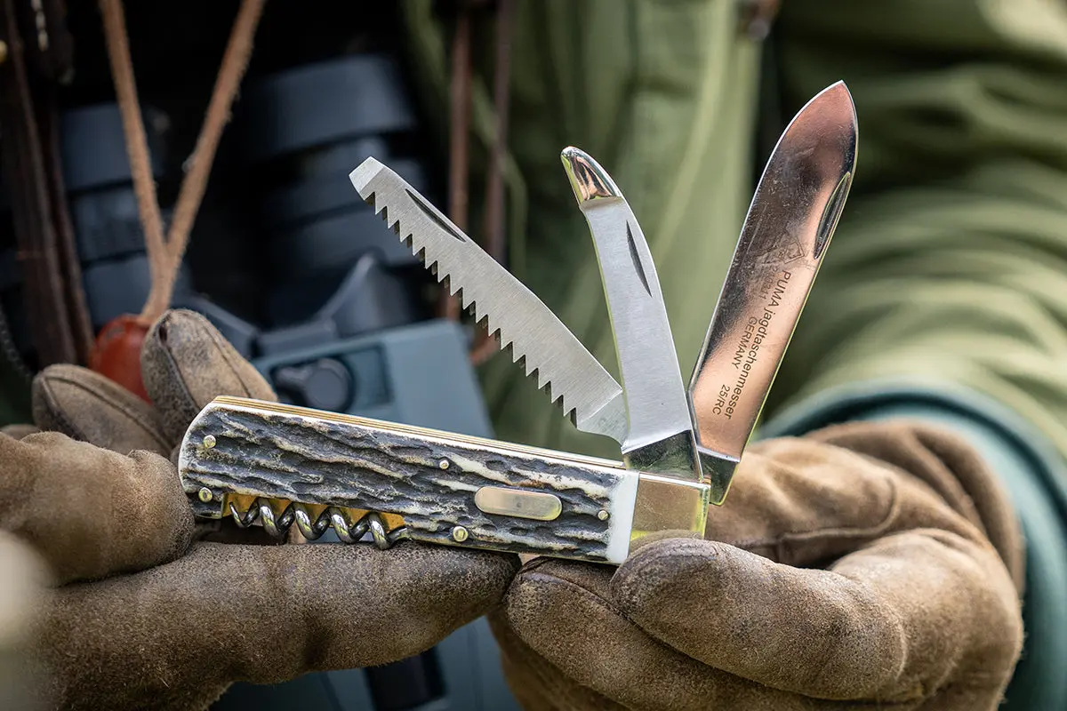 PUMA jagdtaschenmesser 4-teilig FAOS-Edition "Rehwild" - Image 9