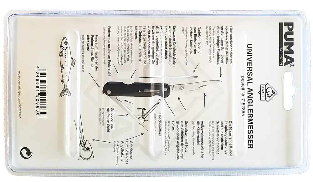 PUMA TEC Universal-Anglermesser 863, Angelmesser - Image 8